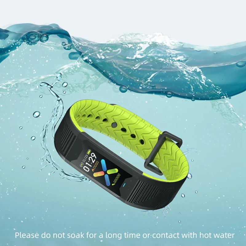 

IP68 Activity Tracker Smart Watch with Body Temperature Heart Rate Blood Pressure Blood Oxygen Monitor With Sleep