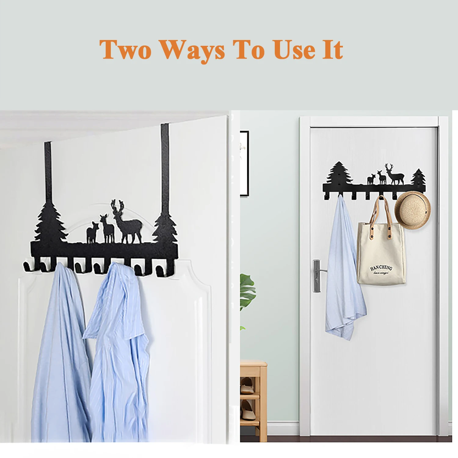 Крючки для пальто настенный металлический крючок полотенец стеллаж в виде