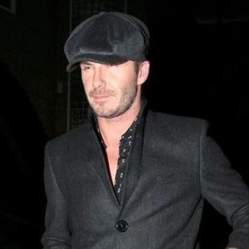 Мужская шапка размера плюс Плюща с большой головой весенняя и осенняя Кепка Newsboy