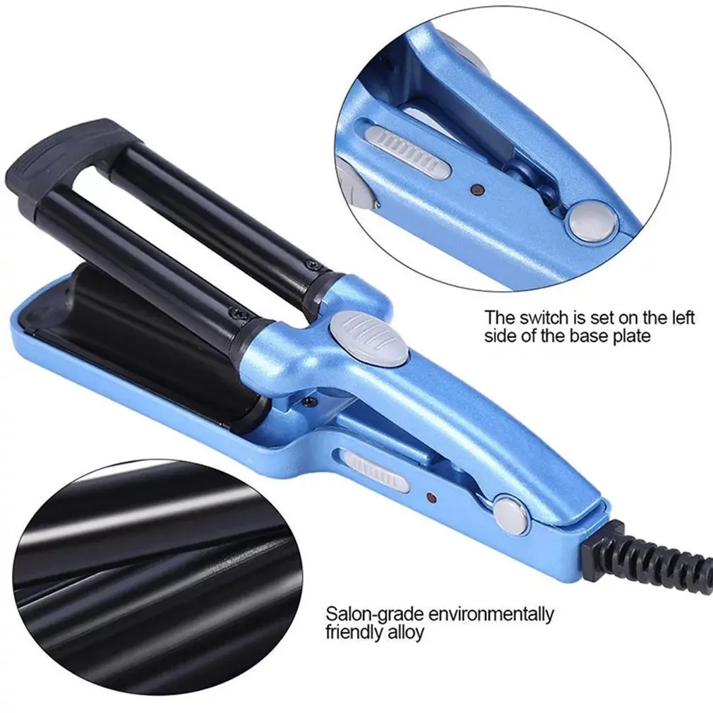 P65 портативный мини стиль клипса маленькие три трубки бигуди для домашнего