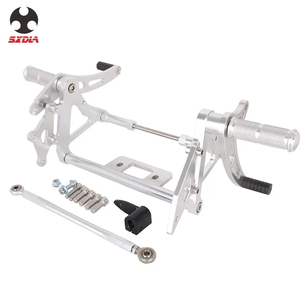 

Motorcycle CNC Adjustable Foot Pegs Rear Set Footpegs Footrests For Z50 Monkey