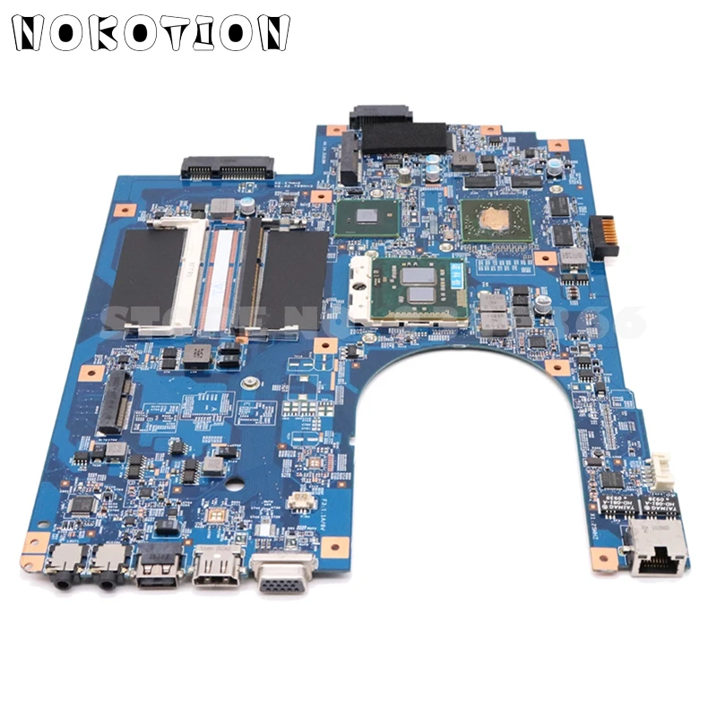 NOKOTION для acer aspire 7741 7741G материнская плата для ноутбука HM55 DDR3 HD5650M 1 ГБ Бесплатный процессор MBRCB01001 MB. RCB01.001 48.4HN01.01M