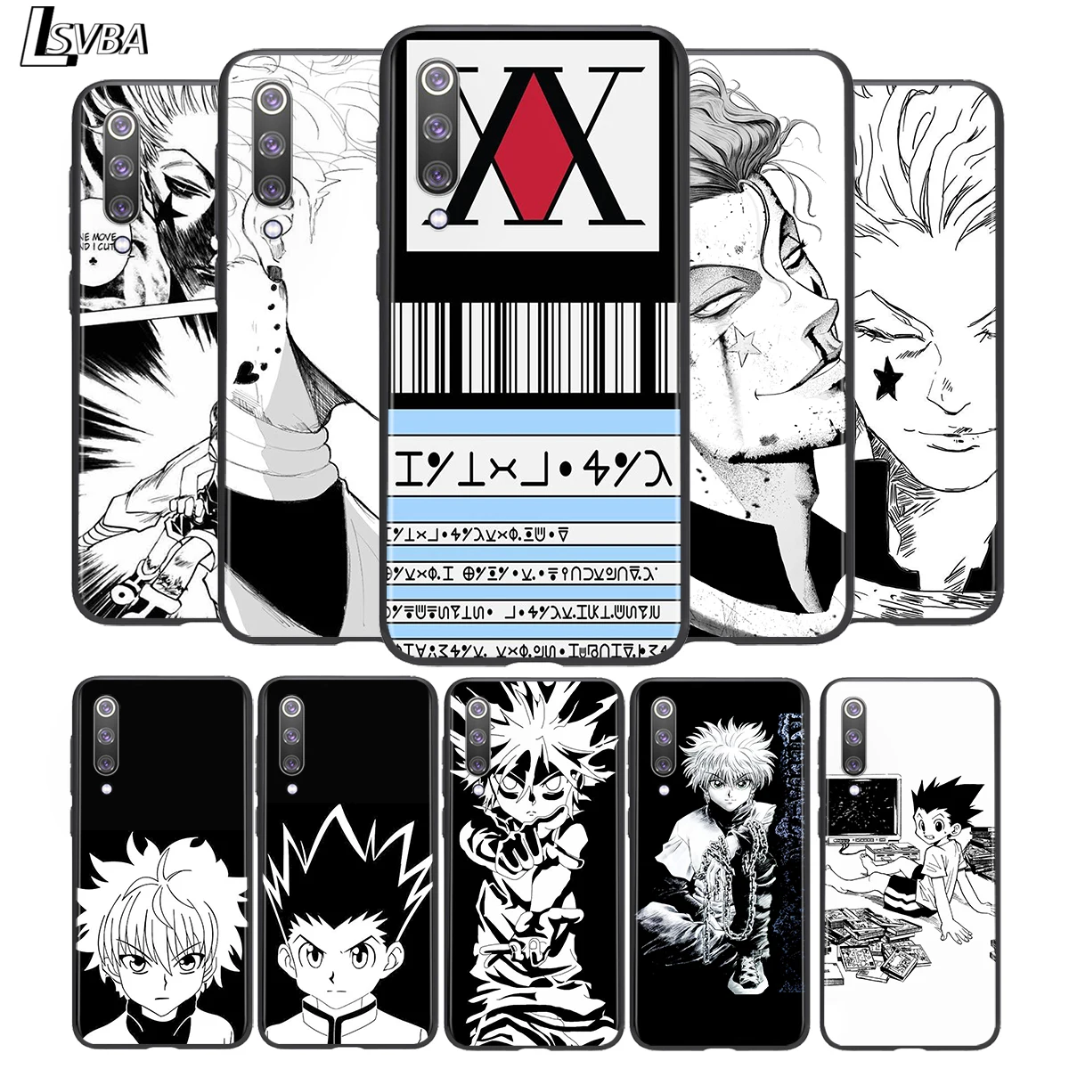 

Anime HUNTER×HUNTER Soft TPU For Xiaomi Mi 11i 11 10T 10 9T 9 A3 8 Lite CC9 SE Note10 Lite Ultra Pro Black Phone Case