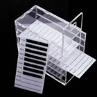 Контейнер для хранения ресниц, 5 слоев, прозрачный