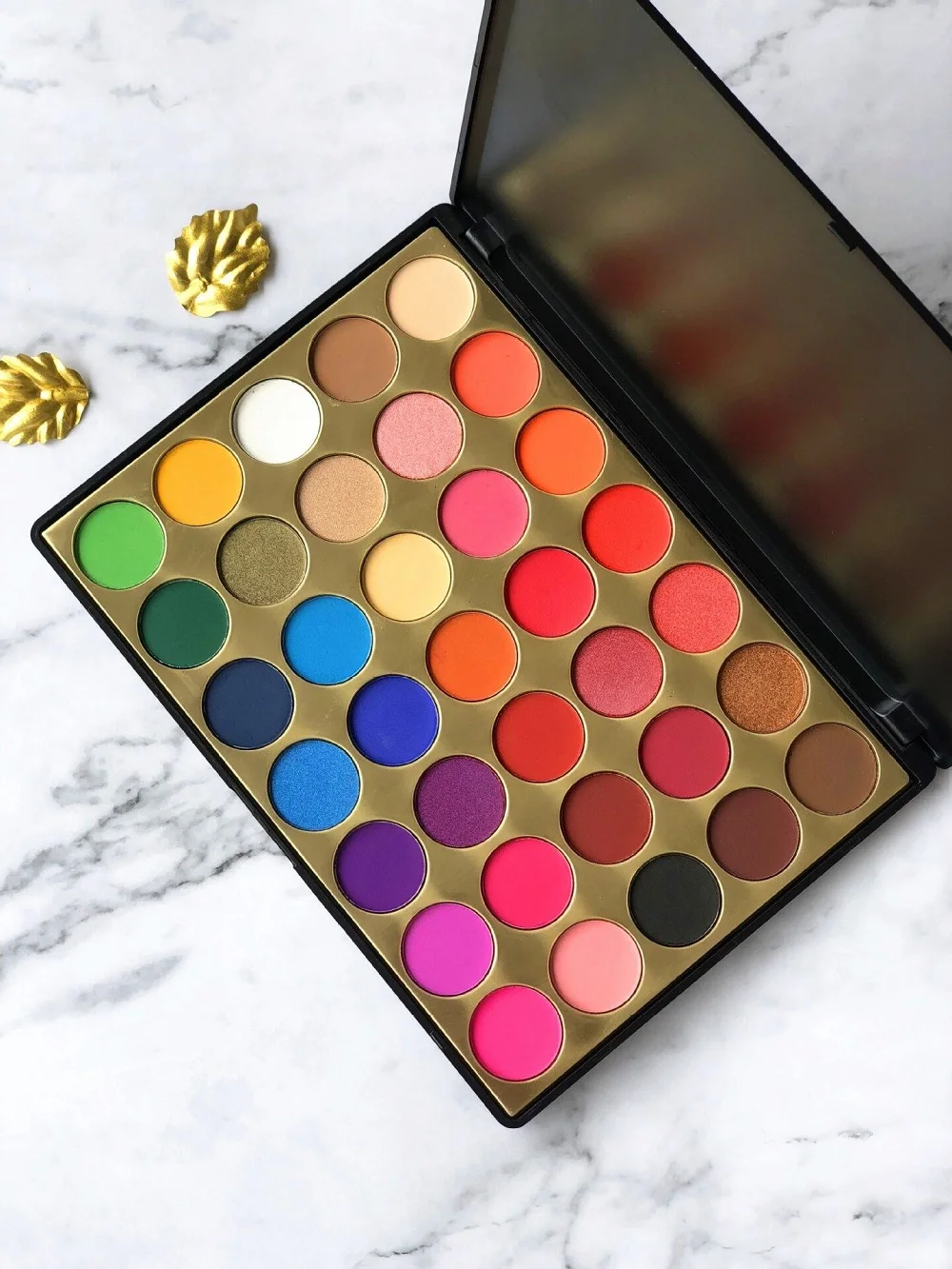 Индивидуальная торговая марка Beauty 35 цветов пигментированный мерцающий и матовый
