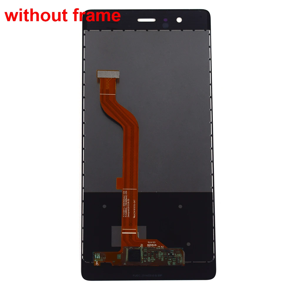 С ЖК дисплеем для Huawei P9 EVA L09 L19 дисплей сенсорный экран дигитайзер панель