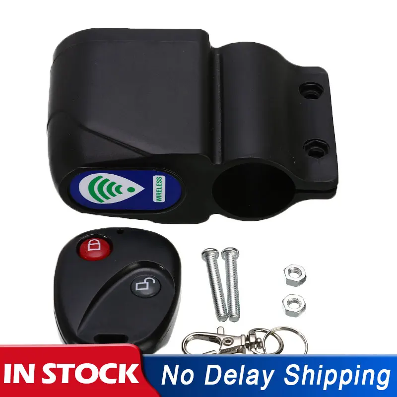Мотоциклетный велосипедный замок безопасности беспроводной пульт