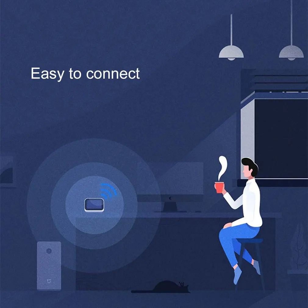 Xiao mi AI сенсорный экран Bluetooth 5,0 динамик цифровой дисплей Будильник WiFi смарт соединение динамик mi спикер