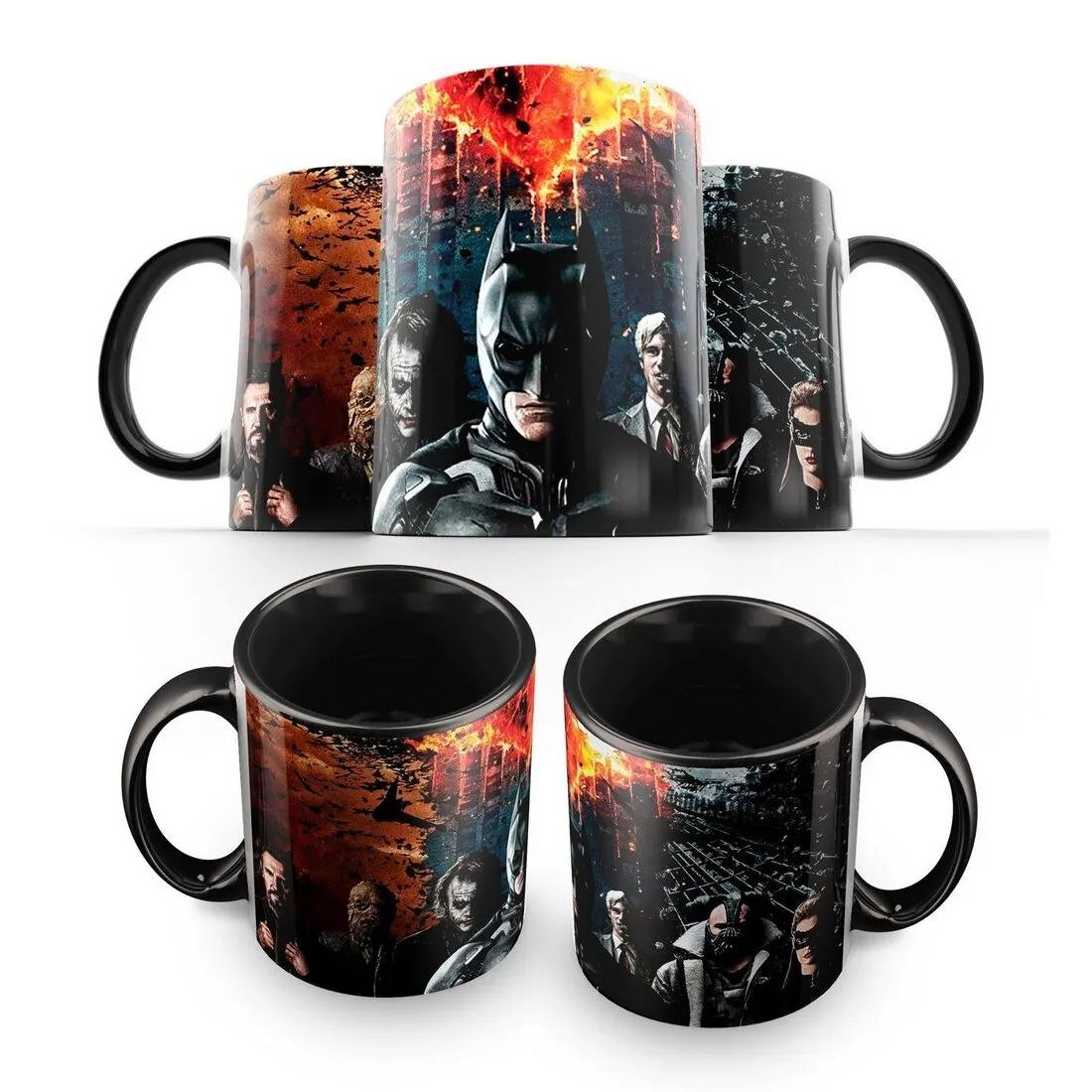 Кружка: Темный рыцарь (дс ди си cw супермен бэтмен флеш сериал стрела нолан джокер)