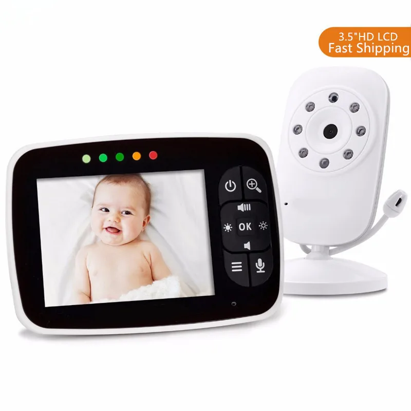 3 5 дюймовый видеоняня HD экран камера ночного видения поддержка нескольких камер