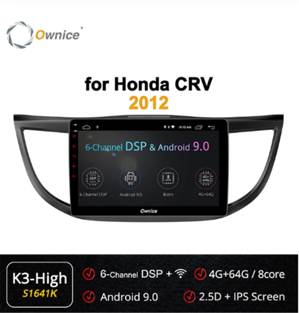 Ownice 8-ядерный Android 9 0 4G 360 Панорамное автомобильное радио K3 для Honda CRV 4 2012 2013 2014 2015 2016