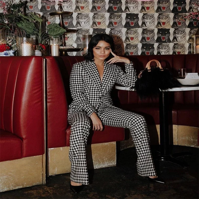 Женские костюмы из 2 предметов на заказ модное Современное пальто со звездами и