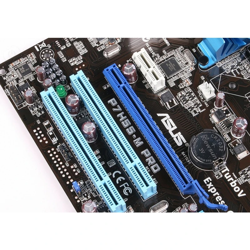LGA 1156 ASUS P7H55-M Pro оригинальная материнская плата розетка uATX DDR3 HDMI DVI VGA USB2.0 16 Гб H55