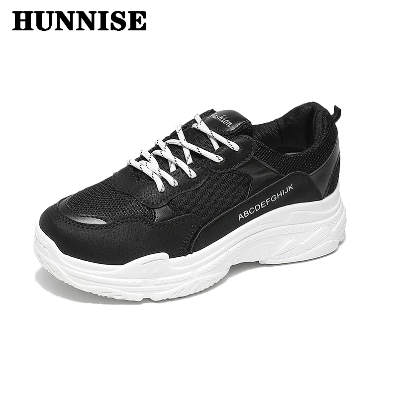 HUNNISE/зимние женские кроссовки модная школьная женская обувь повседневная для