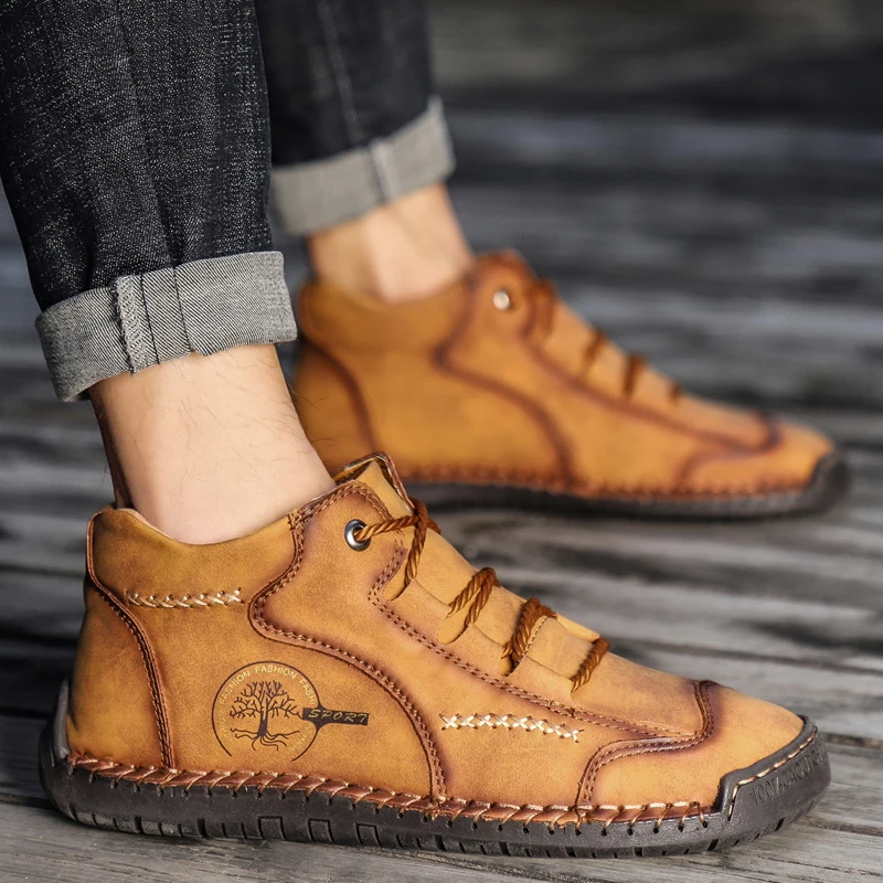 

Мужские лоферы, роскошные спортивные мокасины для мужчин, осенние кроссовки, модная обувь, винтажные теннисные туфли