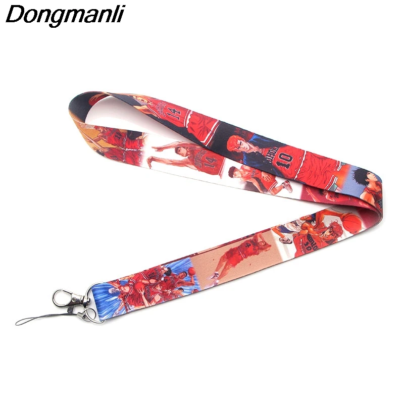 

PC149 Wholesale 20pcs/ Lot Basketball Boy Badge Lanyard For Keys ID Holders Mobile Phone Neck Straps Keychain Key Holders