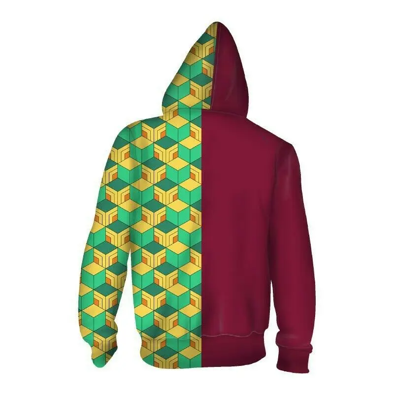 Толстовка с капюшоном Tomioka Giyuu из аниме рассекающий демонов костюм для косплея