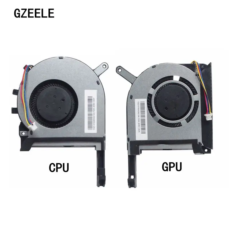 Новый вентилятор охлаждения ЦП для ASUS FX705 FX705G FX705GM FX86 FX86SM FX505 FX505D FX505DU Вентилятор