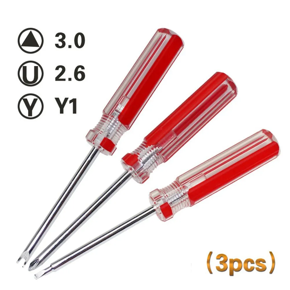 

3-piece Screwdriver Special-shaped Screwdriver 2.6u, Y1,3.0 Precision Magnetic Screwdriver For Xbox 360 Wireless Controller