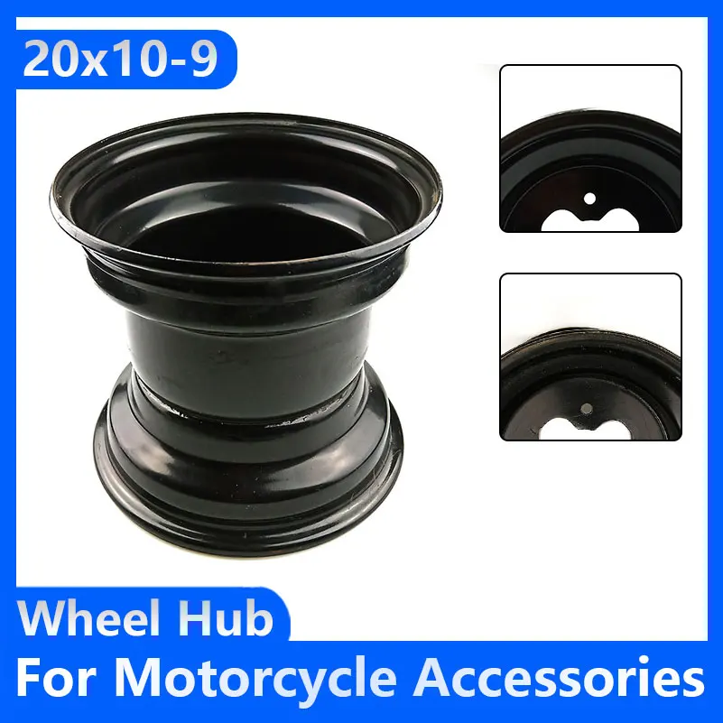 

High Quality 20X10-9 Inch Iron Wheel Rim 9 inchwheel hub ATV accessories for 4wheel Cross Country Motorcycle