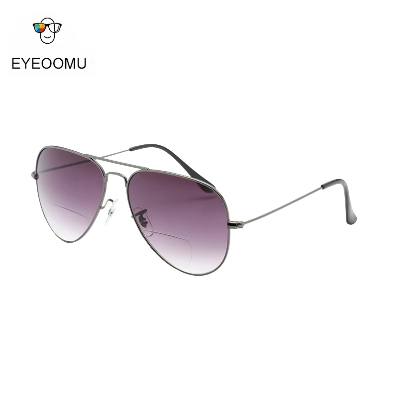 EYEOOMU Retro Bifocal Reading Glasses Sunglasses UV400 Men Driving Presbyopia Women Eyeglasses With Diopter +1.0 to +3.5 | Аксессуары