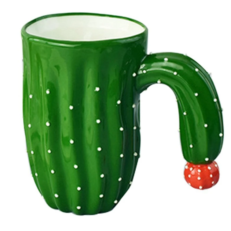 Креативная Керамическая Кружка С КАКТУСОМ необычная кружка - Цена: 1427.2