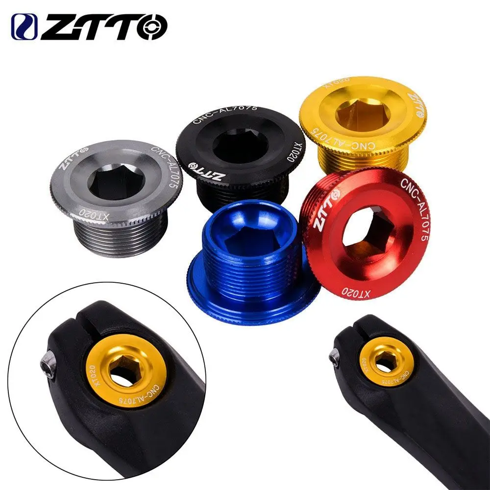 

High Quality Mountain Bike Accessories MTB Aluminum Alloy Crank Cover CNC Screw Chainwheel BB Cranks M208 Bolt