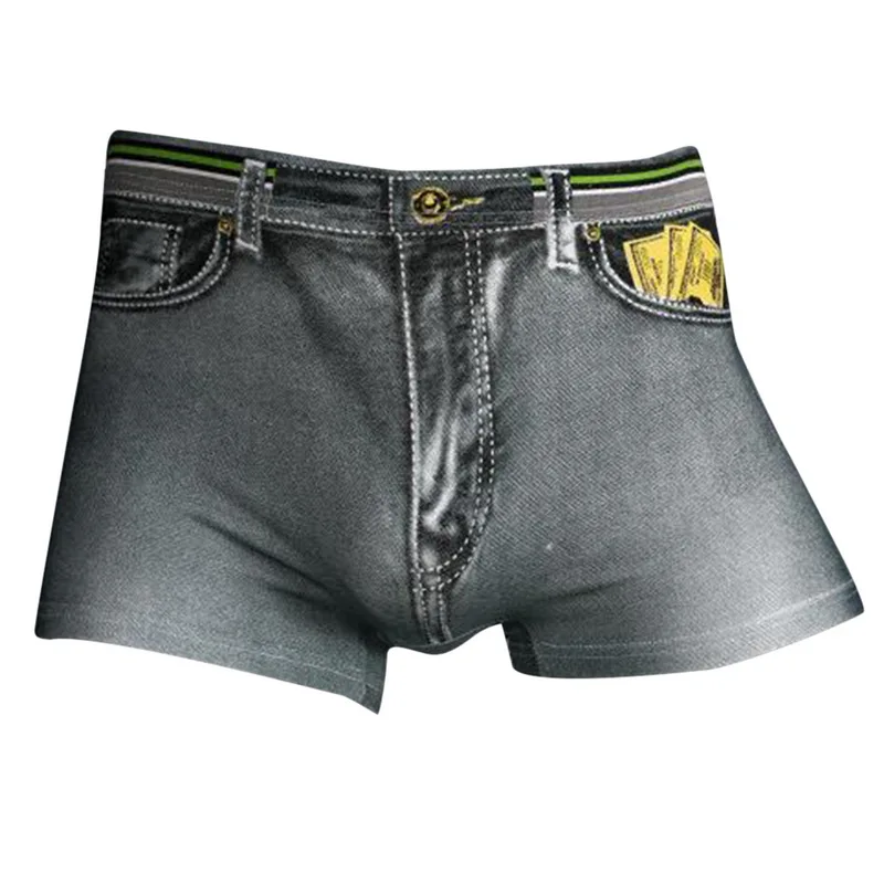 Мужские дышащие хлопковые трусы боксеры CYSINCOS мягкие тонкие с принтом 2019|Мужские