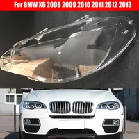 car headlamp lens for bmw x6 2008 2009 2010 2011 2012 2013 car headlight headlamp lens auto shell cover