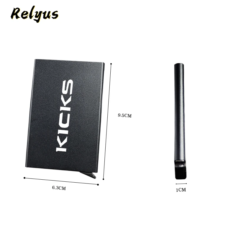 Держатель для кредитных карт с защитой от кражи мужчин и женщин тонкие