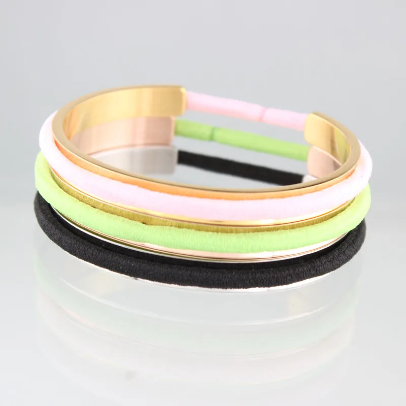 Золото Цвет 316L Нержавеющая сталь с гравировкой положительный вдохновляющие