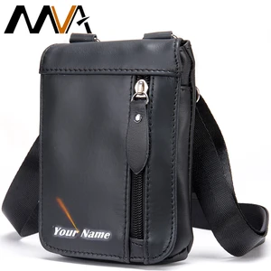 Поясная Сумка MVA из натуральной кожи, поясная сумка, сумка для телефона, дорожная поясная сумка, Мужская маленькая поясная сумка, кожаная сумка, 702