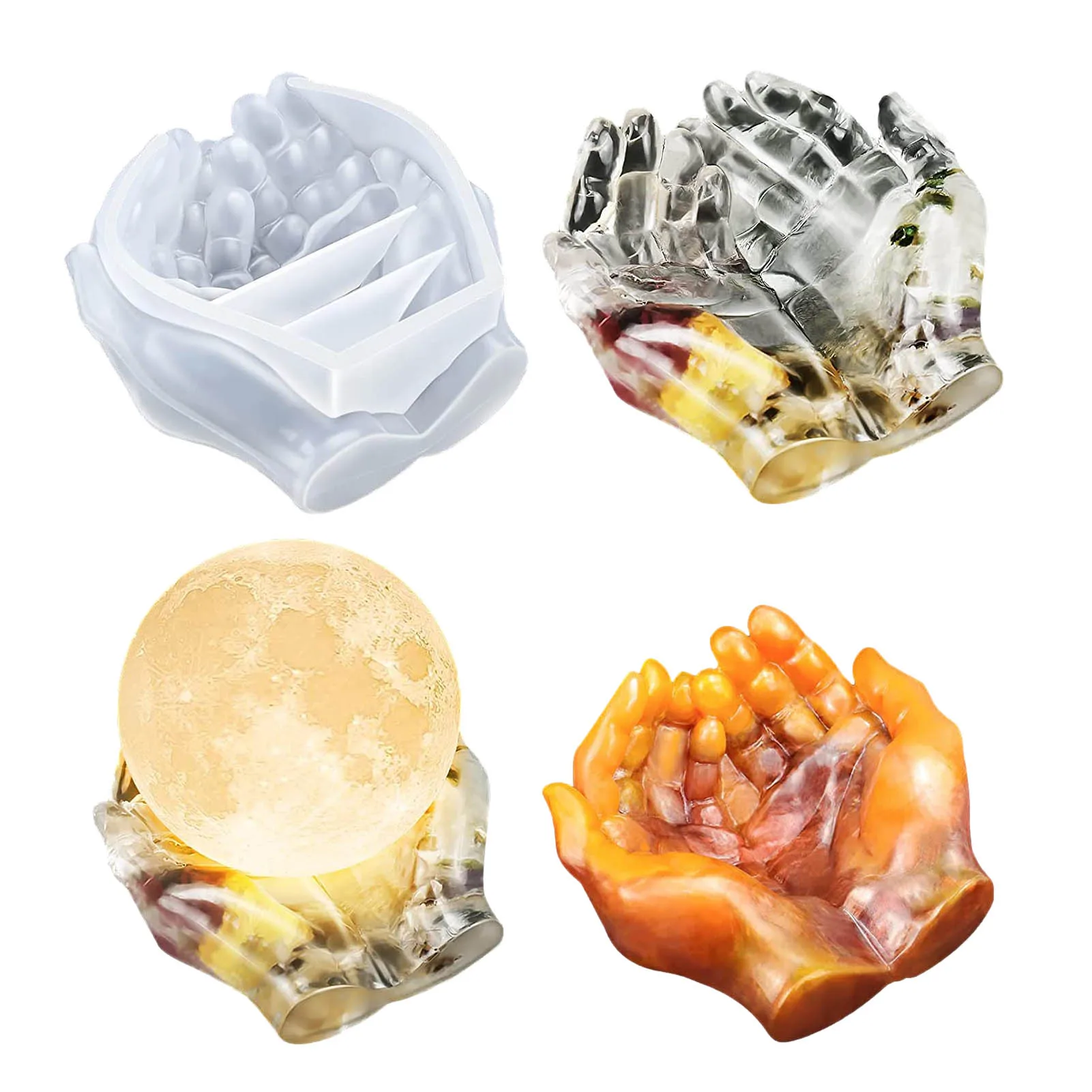 Силиконовая эпоксидная форма ручной работы для изготовления свечей