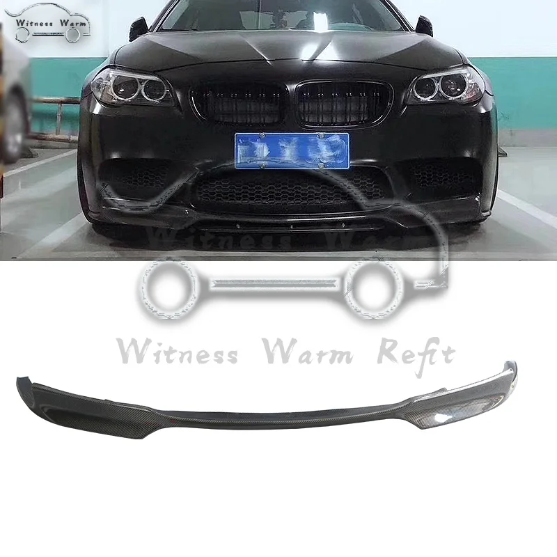 Спойлер для переднего бампера BMW 5 Series 525i 528i F10 M5 спойлер из углеродного волокна/FRP