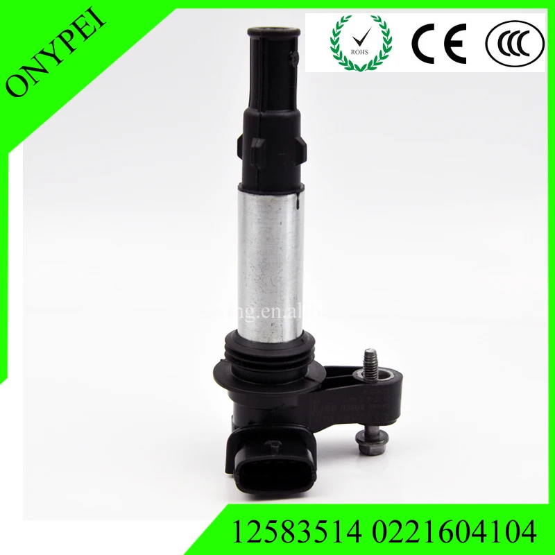 12583514 0221604104 Катушка зажигания для Buick привлекательного Cadillac CTS Saab 9 3 Chevy Saturn