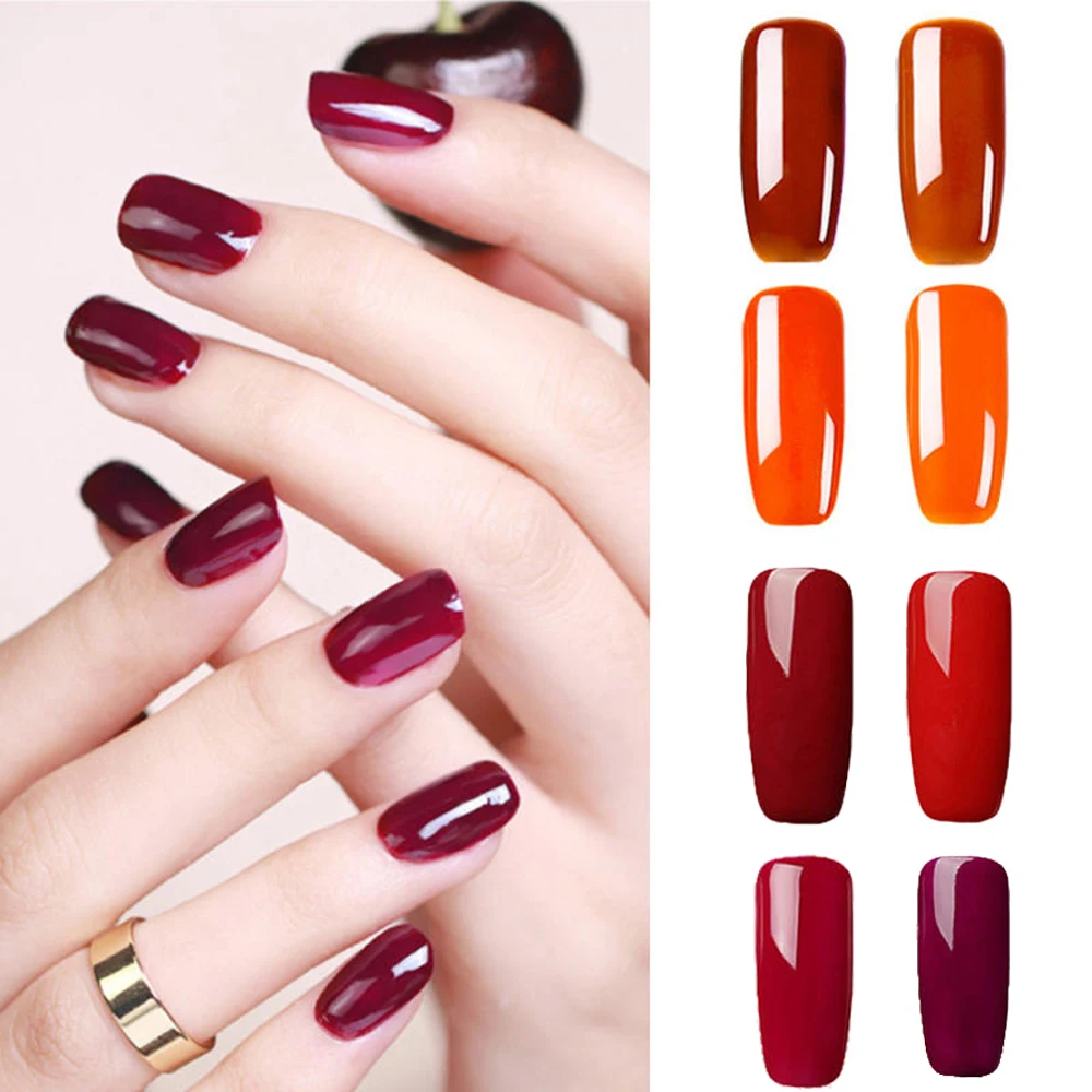 Тыквенный цвет ногтей предназначенный для магазина Съемный палец Защита