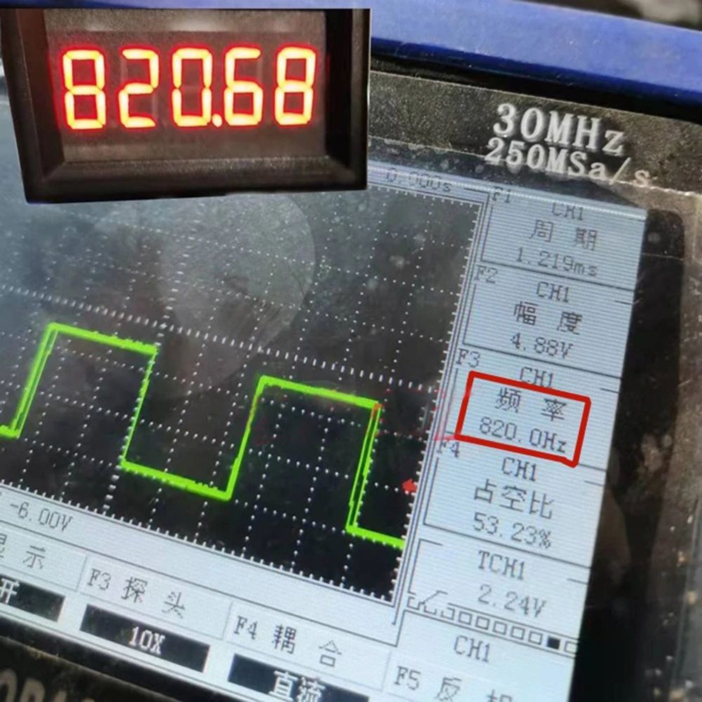 Специальный датчик скорости безщеточный цифровой измеритель частоты |