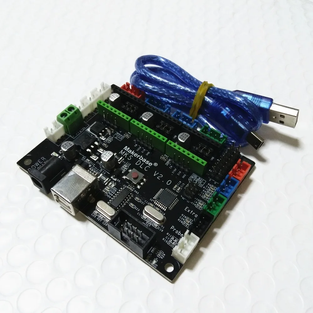 MKS DLC v2.0 GRBL ЧПУ лазерная материнская плата DIY ЧПУ секционная плата 3 оси шаговый Драйвер контрольная карта для лазерной гравировки