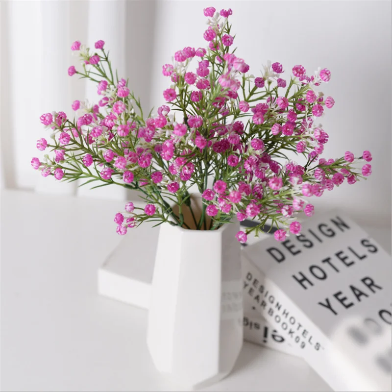 

Artificial Environmental Protection Gypsophila Fake Flower Wedding Bouquet Shopping Mall Christmas Party Holiday Decorations DIY