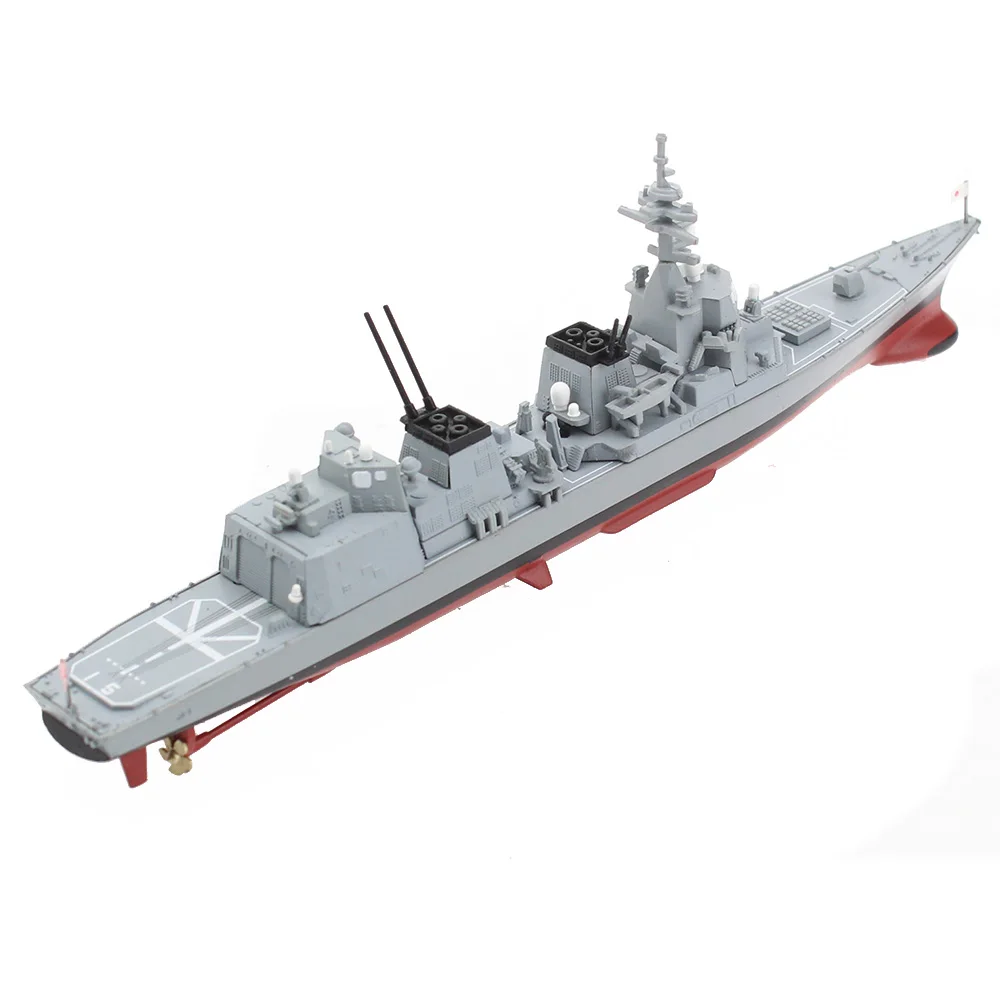 Akizuki-fragatas de juguete, escala 1:900, modelos fundidos a presi&oacute;n, modelo de barco de DD-115, colecci&oacute;n de acorazado, gran oferta-2