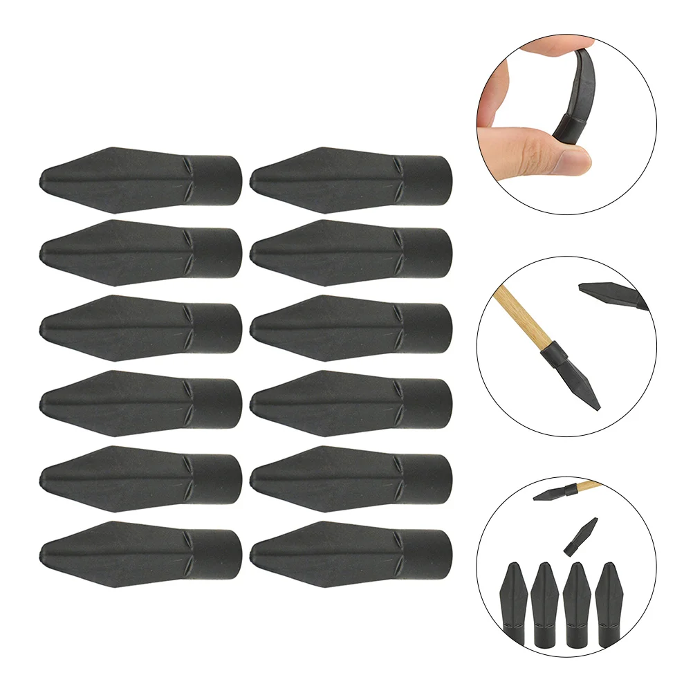 

24pcs Arrow Heads Archery Replacement Rubber Safety Soft Shooting Game Arrow Tip