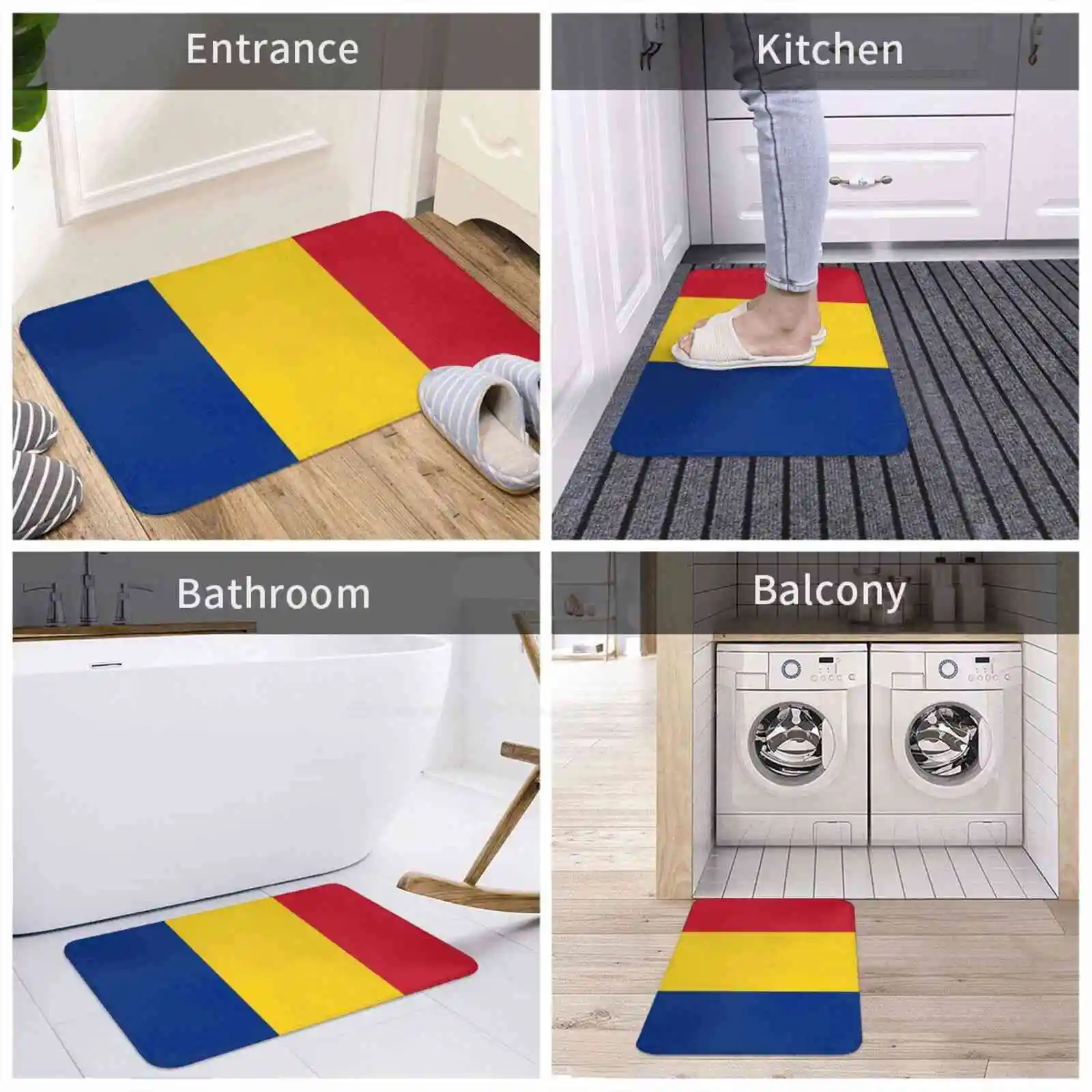 Flag Of Romania 3 Sizes Home Rug Room Carpet Romanian Drapelul României | Дом и сад