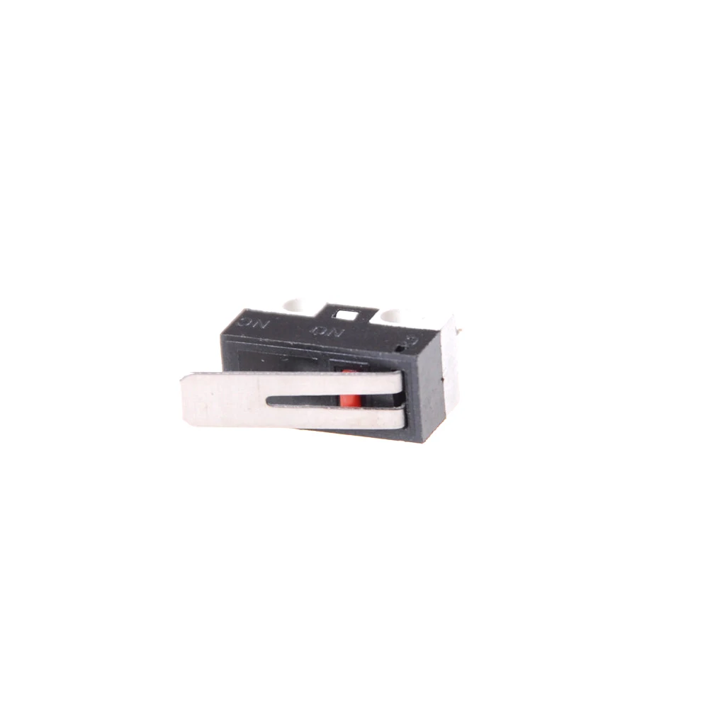 

10pcs KW10 AC 125V 1A Micro Switch Momentary 13mm Level length mini Tripod Rectangular Tact Micro Switch Long Hinge Lever