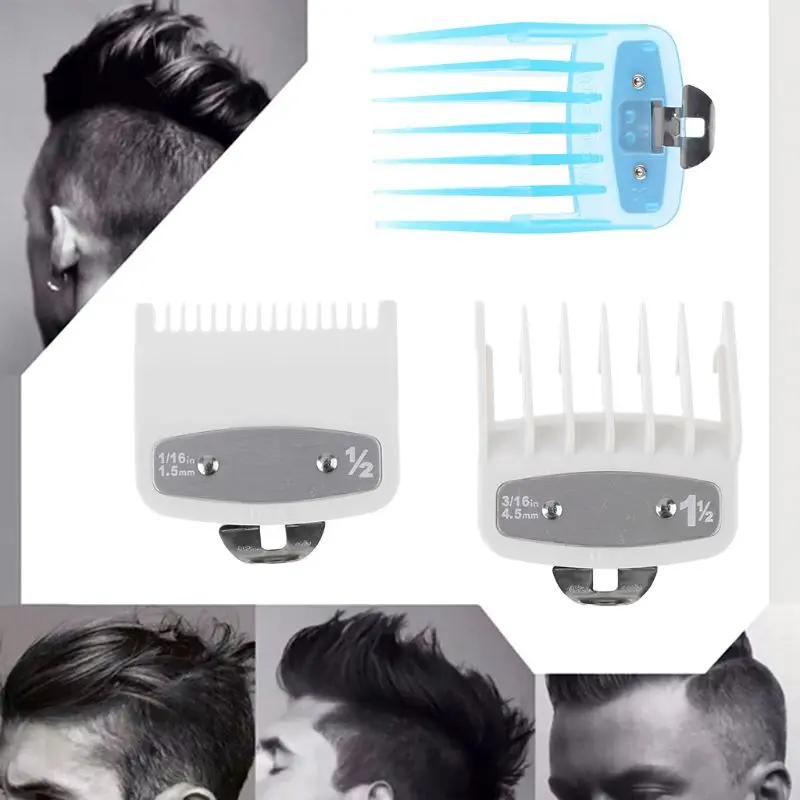 8/10 шт. набор прозрачных расчесок для стрижки волос профессиональный триммер |