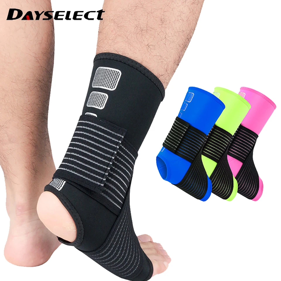 

1 Pcs Ankle Support Protect Brace Strap Achille Tendon Brace Sprain Protect Foot Bandage Outdoor Running Bike Sport Fitness Band