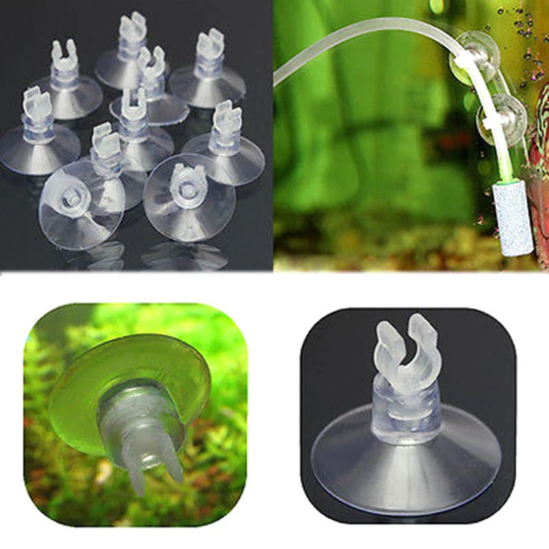 

10 Pcs Aquarium Suction Cup Holder Fish Tank Sucker Sucker Fish Tank Pump Airline Tube Holder Aquarium Accessories
