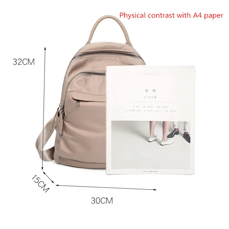 

Motaora Women's Backpack 2020 New Oxford Waterproof Bag Large Capacity School Backpack For Girls Fashion Travel Backpack Female