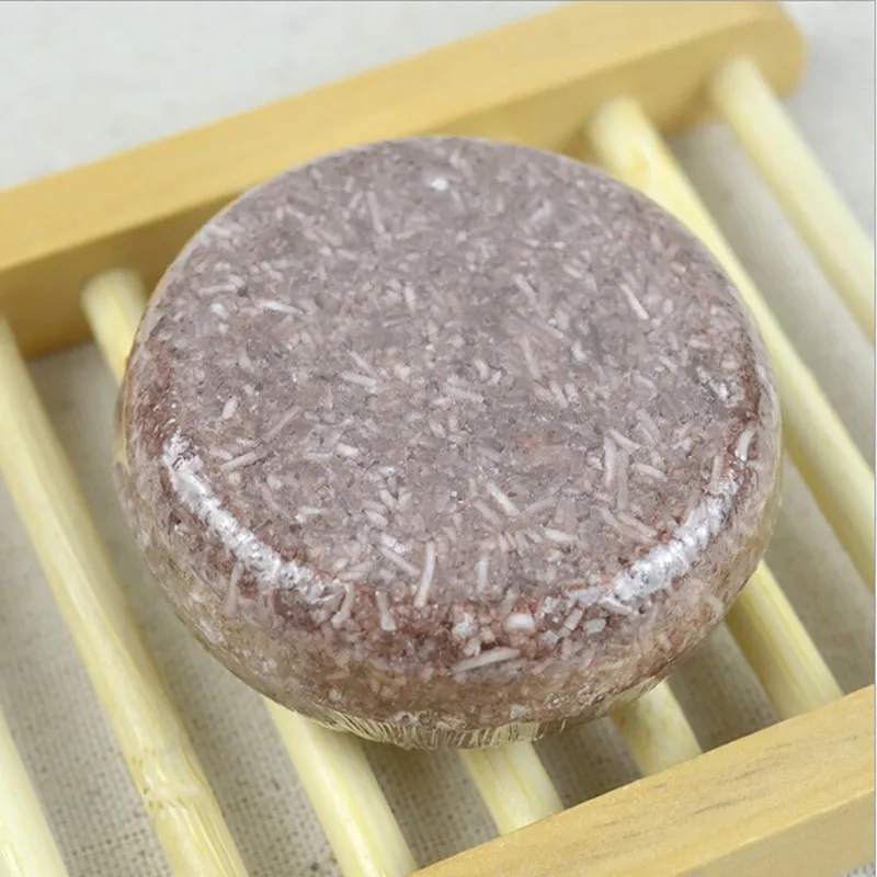 Natural Handmade Shampoo Soap Bar Nourishing Repair Damaged Hair Anti-Dandruff Off Hair Care Tool