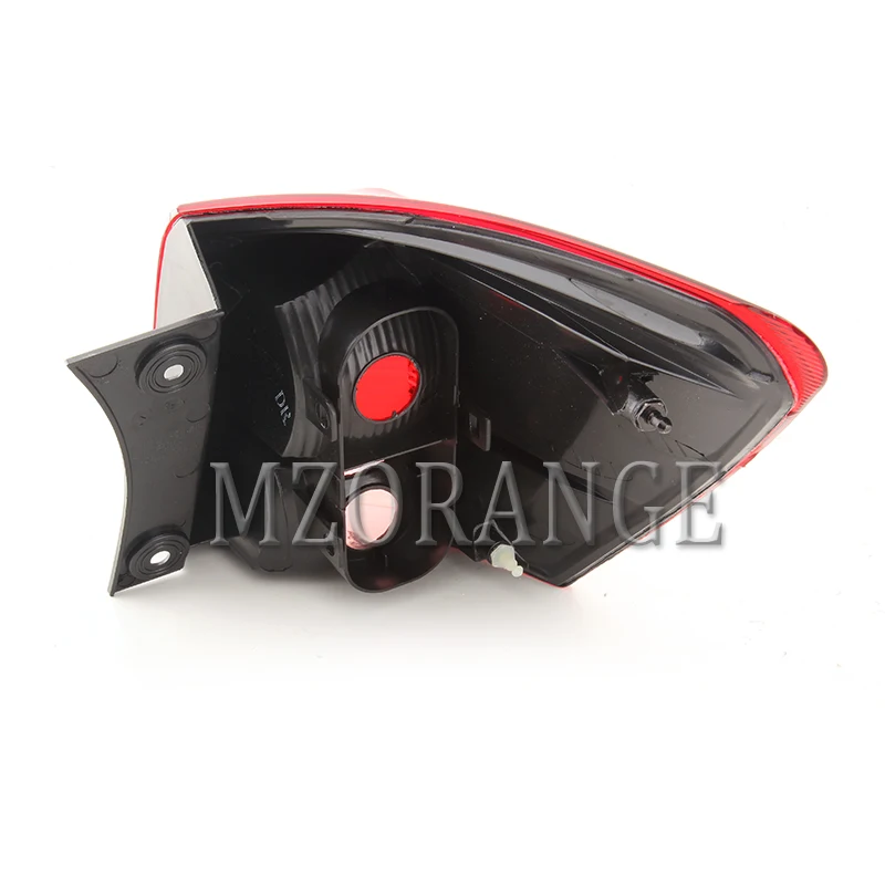 MZORANGE Tail светильник влево/правая внешняя для Nissan Qashqai 2007 2008 2009 2010 задние светильник LED лампа хвост сзади светильник Тормозная Стоп лампа светильник