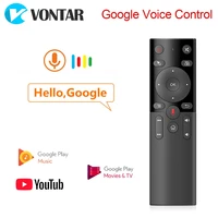 vontar h17 g20 voice remote control 2 4g wireless air mouse with ir learning microphone gyroscope for android tv box mini pc